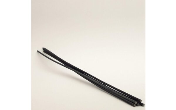 Bastoncini Rattan colore nero - Conf. 6 pezzi