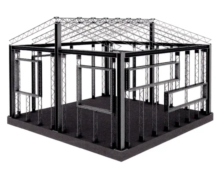 sistema tralicci protetto system 3