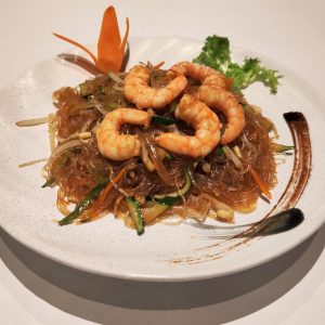 230 - SPAGHETTI DI SOIA CON GAMBERI