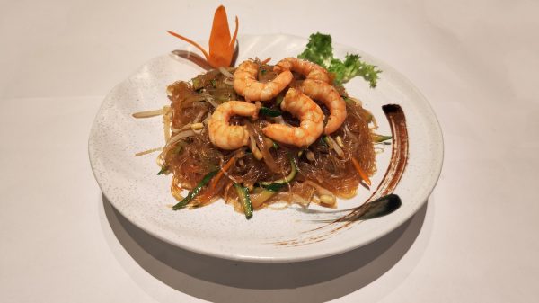 230 - SPAGHETTI DI SOIA CON GAMBERI