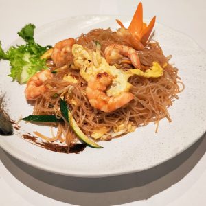 234 -  SPAGHETTI DI RISO CON GAMBERI