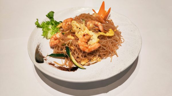 234 -  SPAGHETTI DI RISO CON GAMBERI